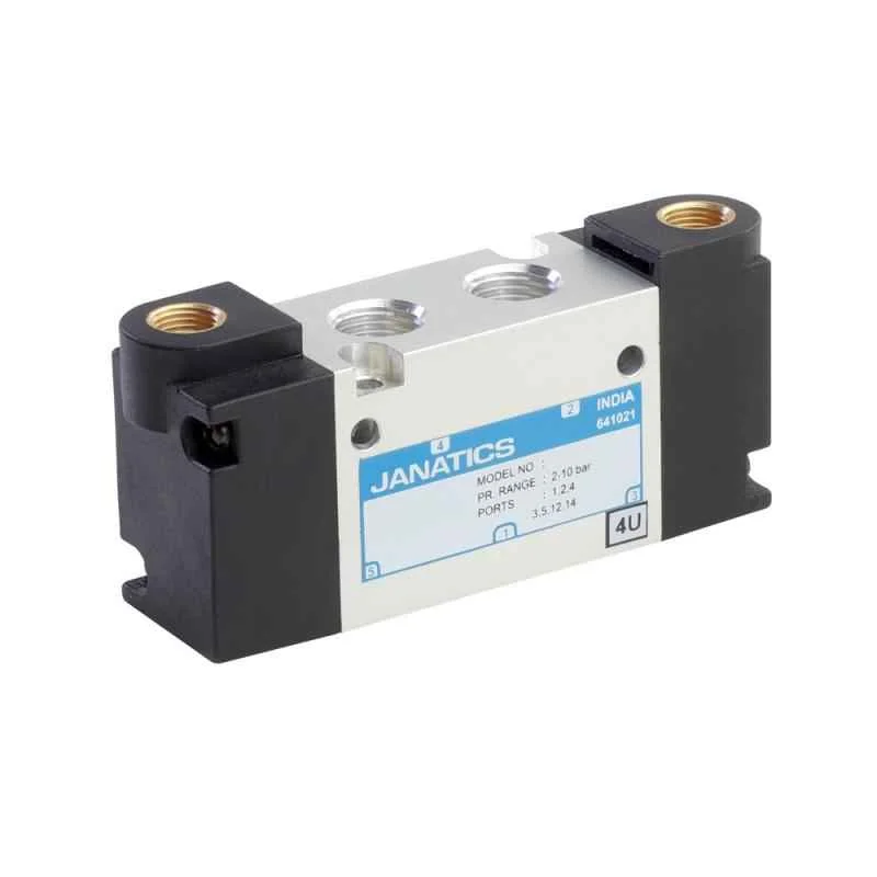 Janatics 5/2 Type G1/4 Double External Pilot Valve, DS255EE61