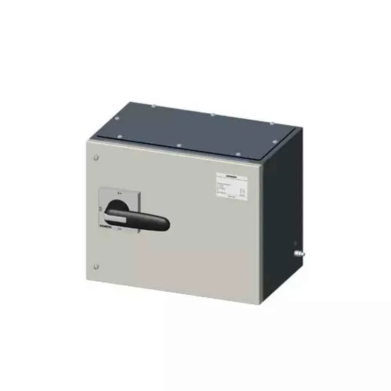 Siemens 3KJ0 400A 4 Pole Manual On Load Enclosed Execution Changeover Switch, 3KJ0242-4AA20-1AA0