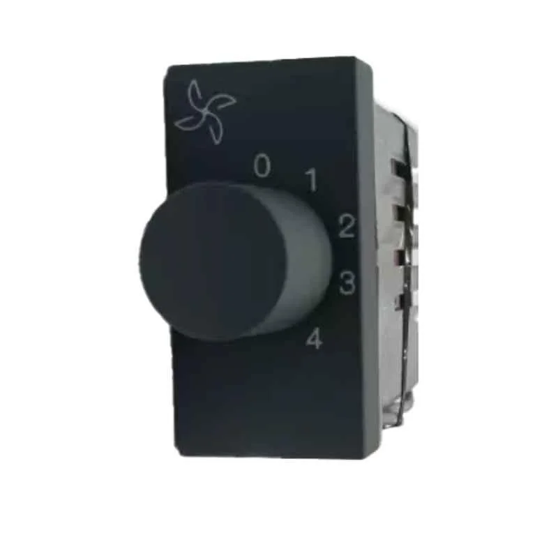 Legrand Lyncus 100W 1 Module Grey Fan Regulator, 6774 39