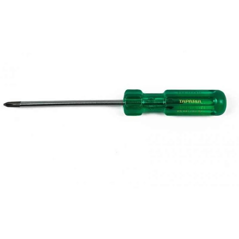 Taparia 2 Black Tip Philips Screw Driver, P6 862 200 BT, Blade Length: 200 mm (Pack of 10)