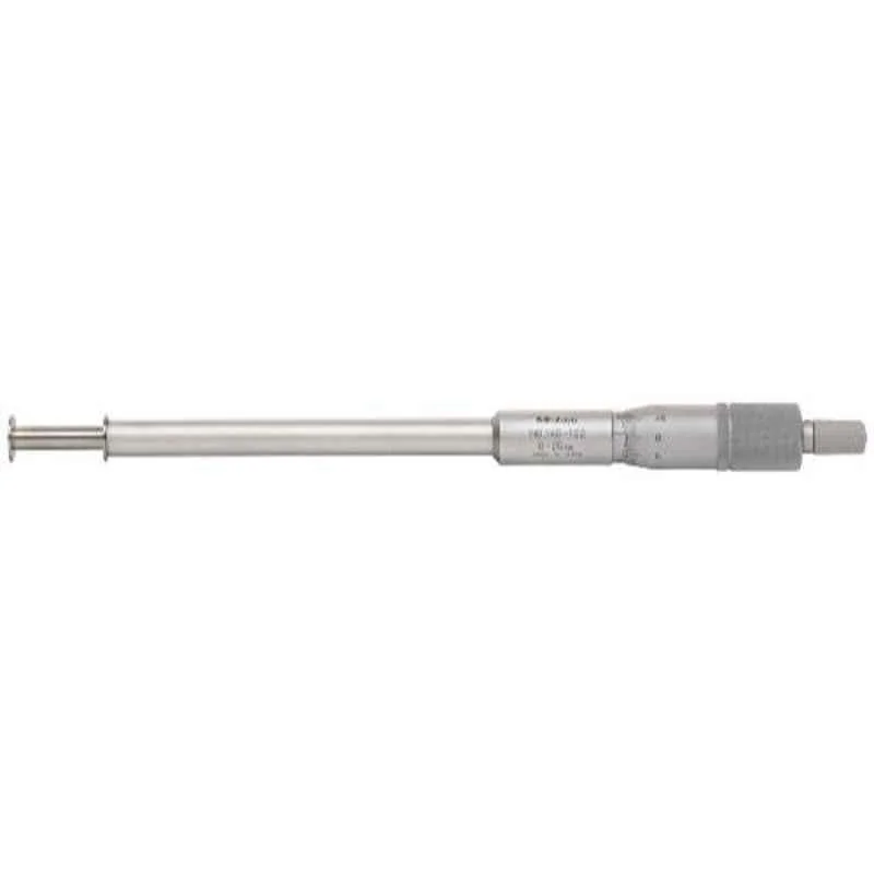 Mitutoyo 0-25mm Ratchet Stop Rotating Spindle Groove Micrometer, 146-122