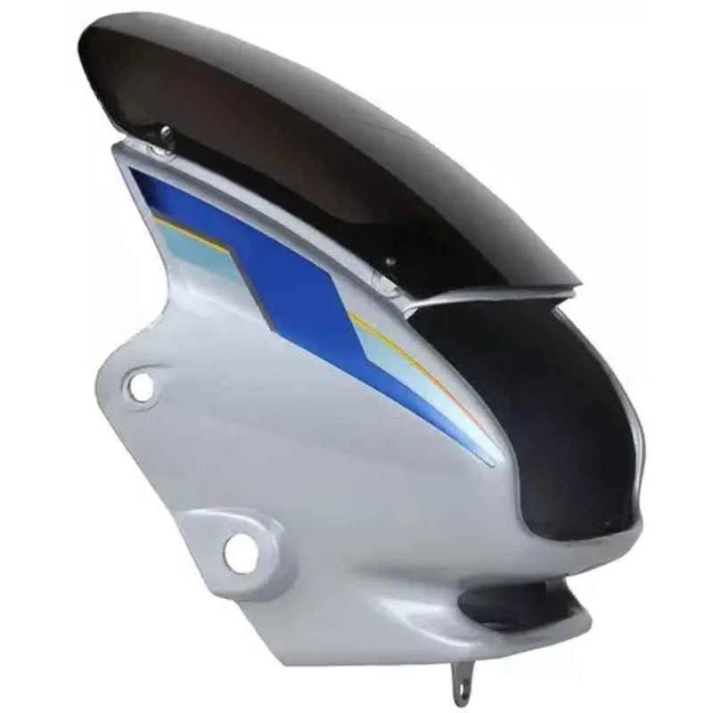 Ultra Headlight Visor for Super Splendor Grey Uf112C-Sup-Spl-Sil-Blu, ULT-U9RWS1
