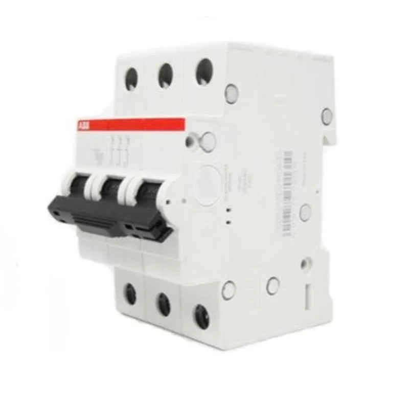 ABB SB203 M-C2 2A 10kA Triple Pole MCB, 1SYS273012R0024