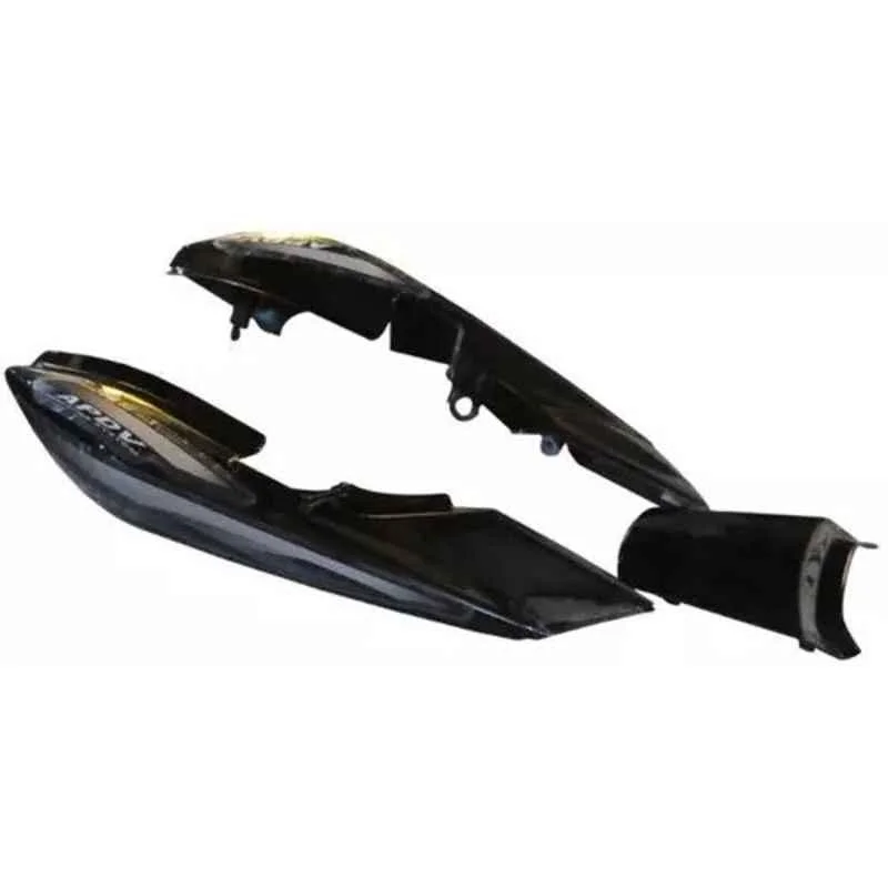 Ultra Tail Panel For Splendor Pro Black & Grey Utp107