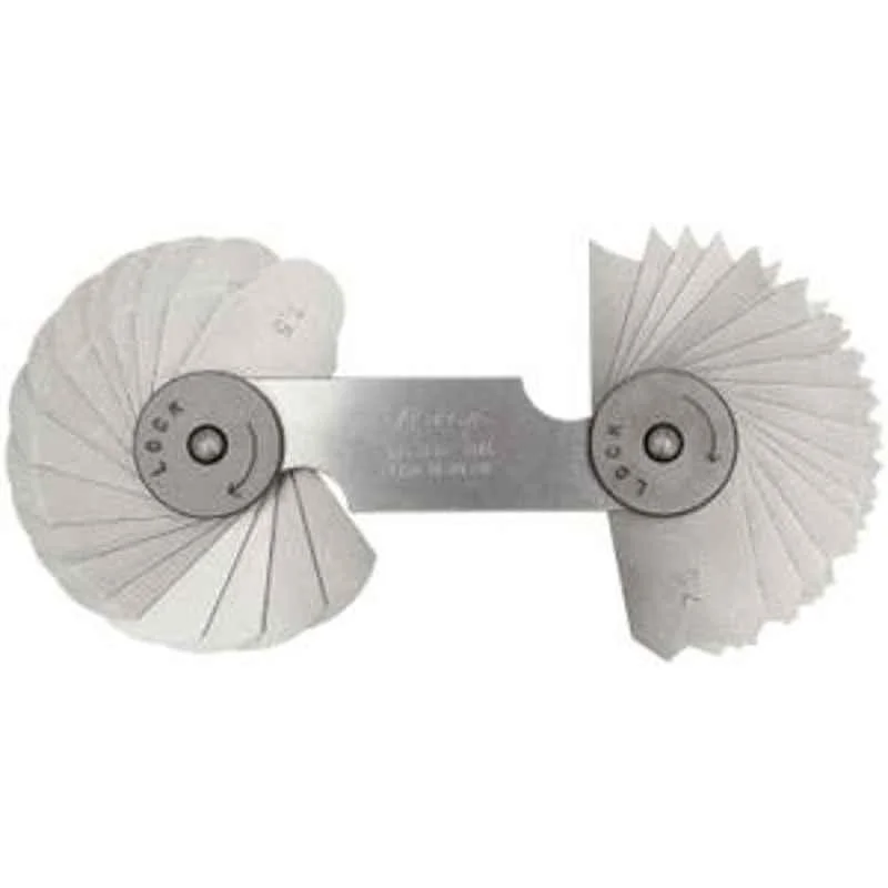 Mitutoyo 7.5-15mm Radius Gauge, 186-106