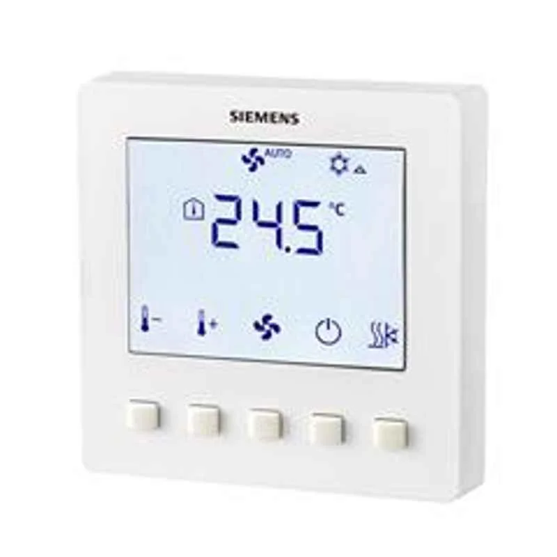 Siemens 12VA Flush Mount Room Thermostat, RDF510