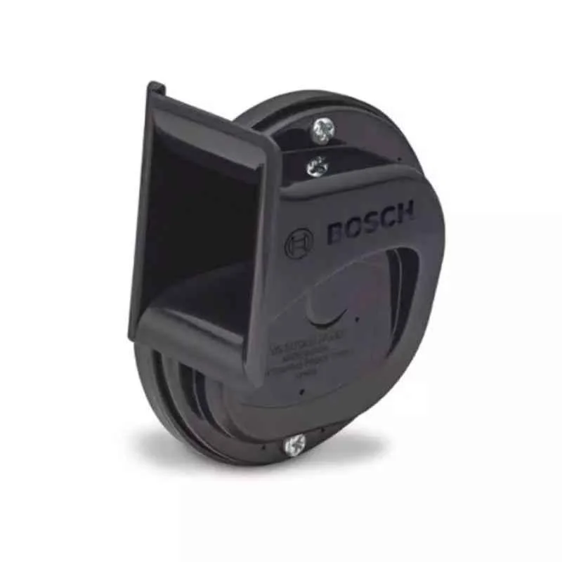 Bosch 2 Pcs 105-118Db 12V Plastic Black Symphony Horn Set for Passenger Cars, Suvs & Commercial Vehicles, F002H10028, BOS-TGJ93G