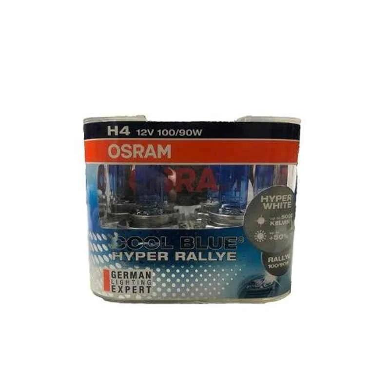 Osram 100/90W P43T H4 Cool Blue Hyper Rallye Car Lighting Head Light Bulb