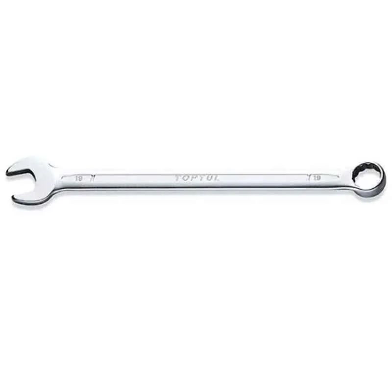 Toptul 19mm Extra Long Combination Wrench, AAEL1919