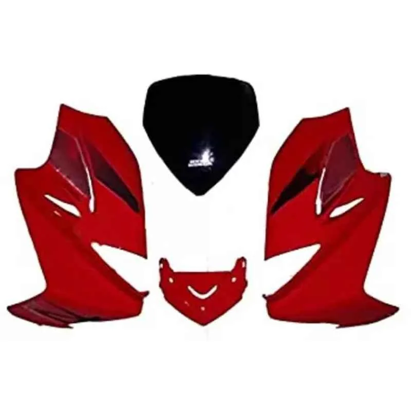 Ultra Headlight Visor for Karizma Red Uf182A, ULT-CY8V86