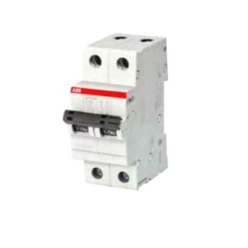ABB SB202 M-C1 1A 10kA Double Pole MCB, 1SYS272012R0014
