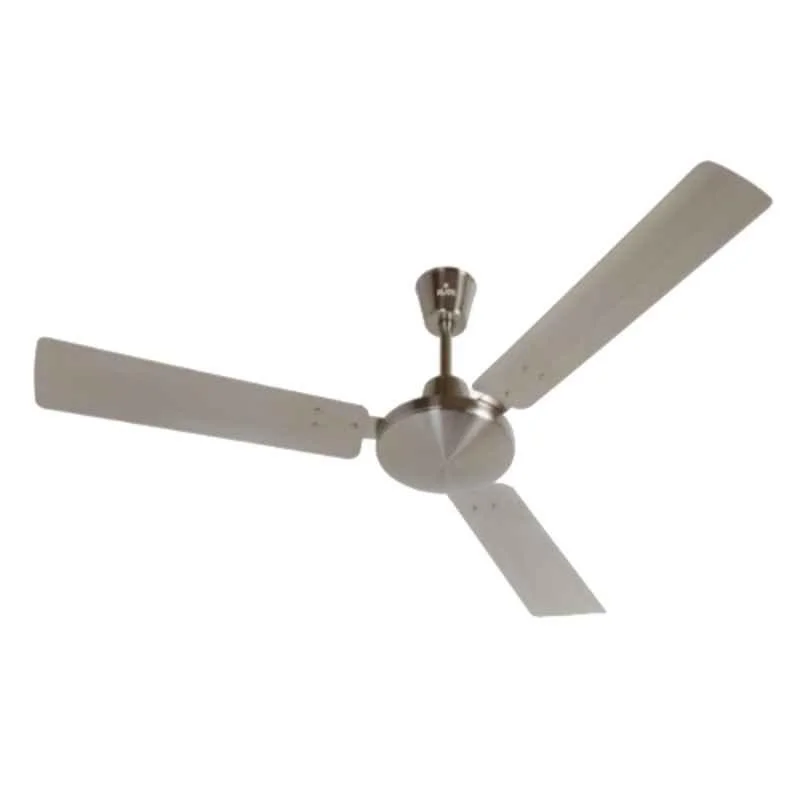 Polycab Vital Platinum 75W 400rpm Brushed Steel Premium Ceiling Fan, FCEPRST130M, Sweep: 1200 mm