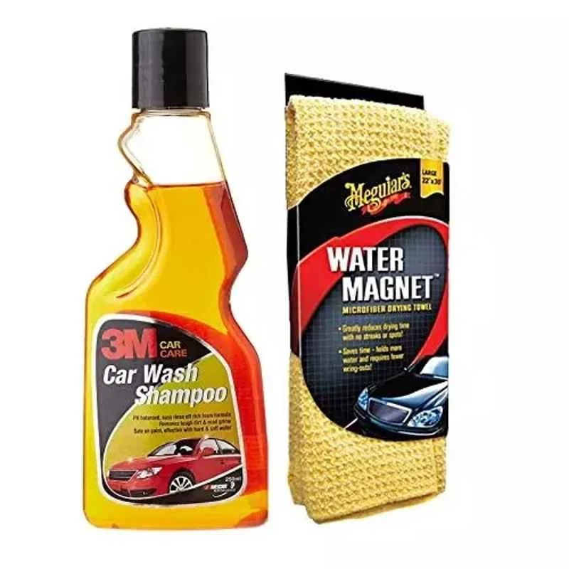 3M Car Shampoo 250ml & Water Magnet (Pack of 2)
