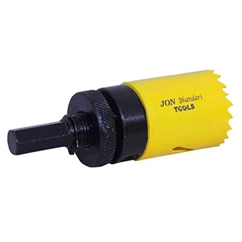 Jon Bhandari 38mm High Speed Steel Black & Yellow Bi-Metal Hole Saw, M-017_2
