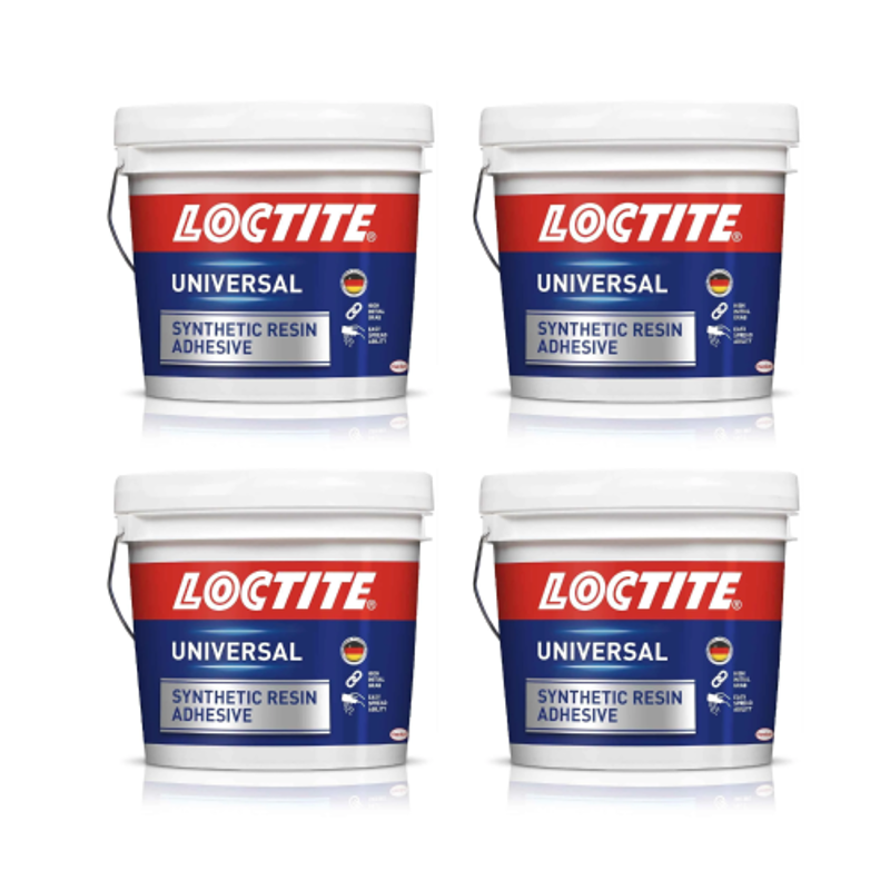 Loctite 10kg Universal Synthetic Resin Wood Glue (Pack of 4)