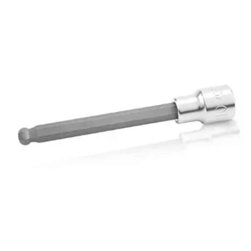 Topul 5mm 1/2 inch Extra Long Ball Point Socket Bit, BCSA1605