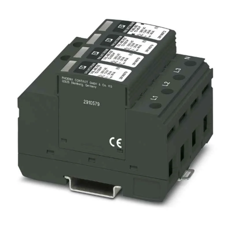 Phoenix Contact VAL-MS-EE-T2-3+1-320 Type 2 230VAC Surge Arrester, 2910575