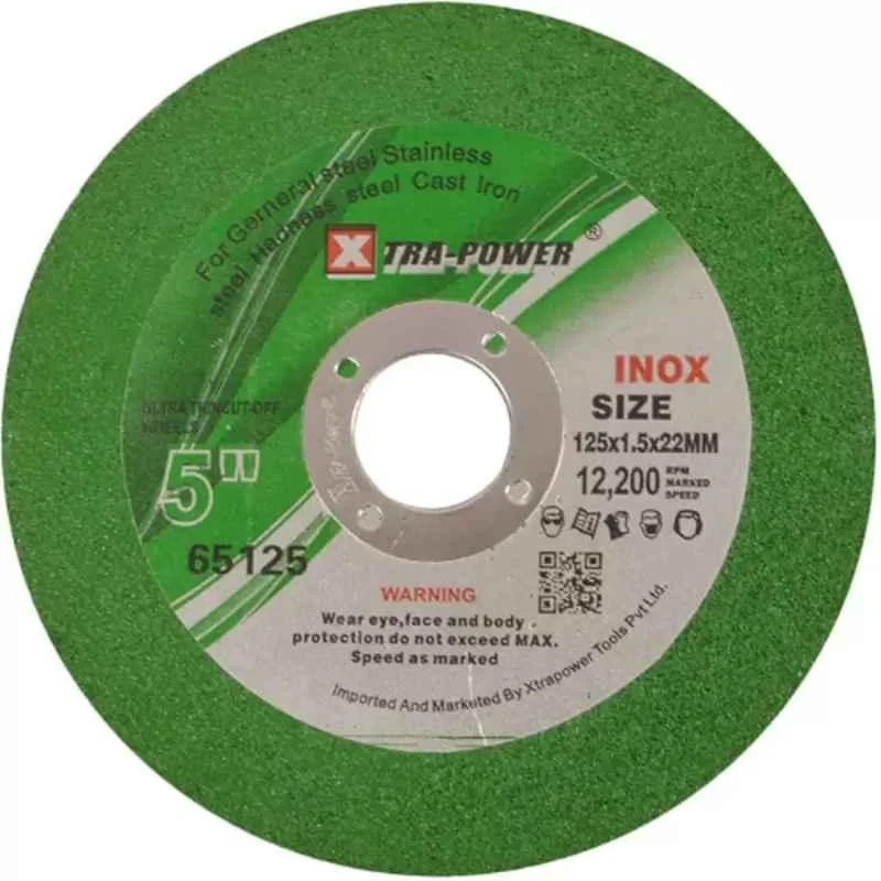 Xtra Power 5 inch NX Green Cut off Wheel, (Pack of 50)