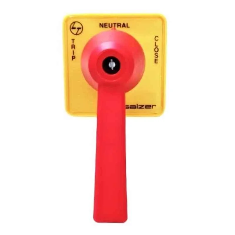 Salzer By L&T 25A Standard Mounting Breaker Control Yellow TNC Switch, 72009SEB03PGYR