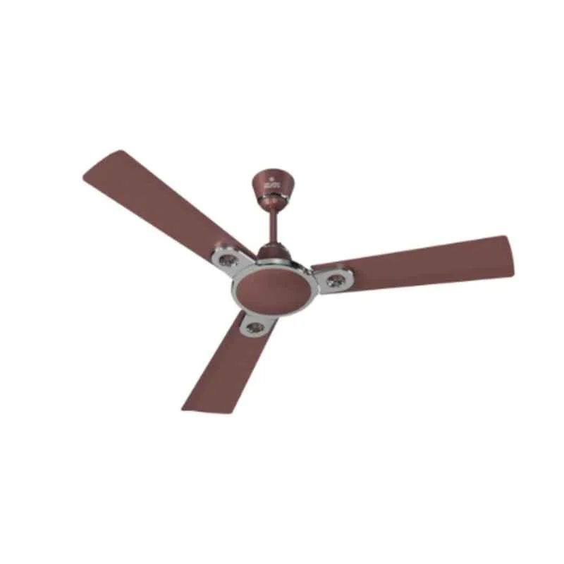 Polycab Eleganz Purocoat 75W 400rpm Espresso Brown Premium Ceiling Fan, FCEPRST205M, Sweep: 1200 mm
