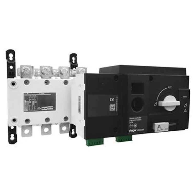 Hager 125A 4 Pole Automatic Transfer Switch, HIB412I