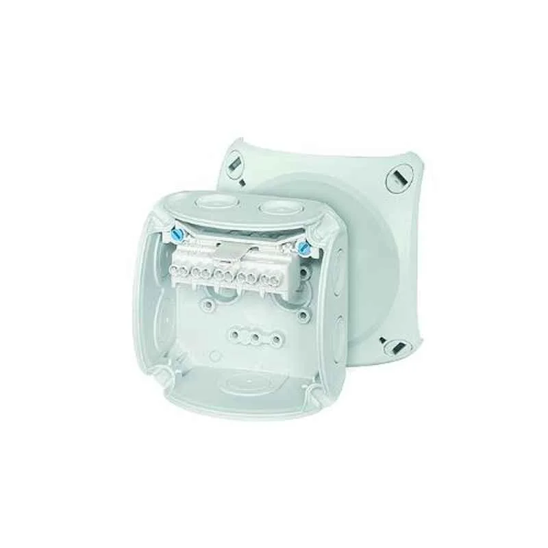 Hensel 1.5-2.5 Sqmm Cable Junction Box, Dimension: 93x93x62 mm, DK0202G (Pack of 5)