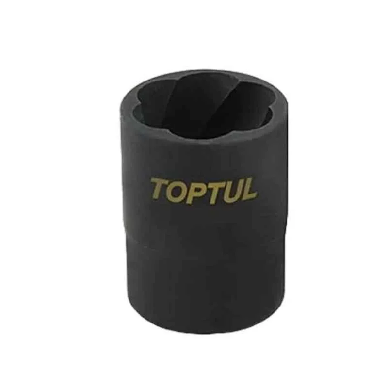 Topul 1/2 inch 19x34mm Square Drive Damaged Bolt Remover Socket, BAAK1622