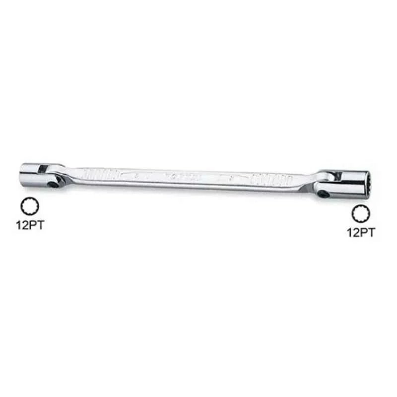 Topul 14x17mm Double End Swivel Socket Wrench, AEEC1417
