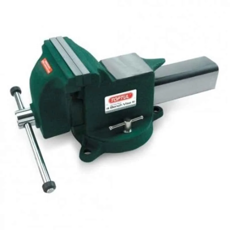 Toptul 5 inch Cast Steel Swivel Bench Vise, DJAC0105