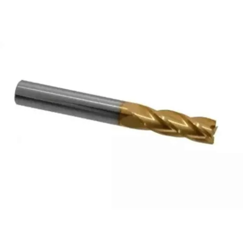 Dolphin 14mm HSS 4 Flute Tin Coated End Mill