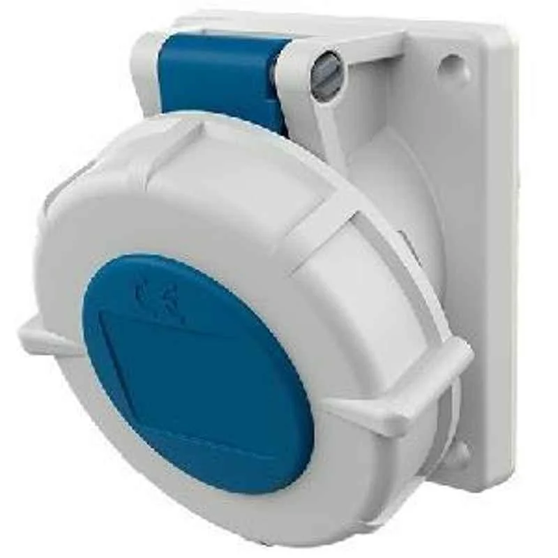Mennekes 1475 Standard 16 A Panel Mounted Receptacle 3p 230V