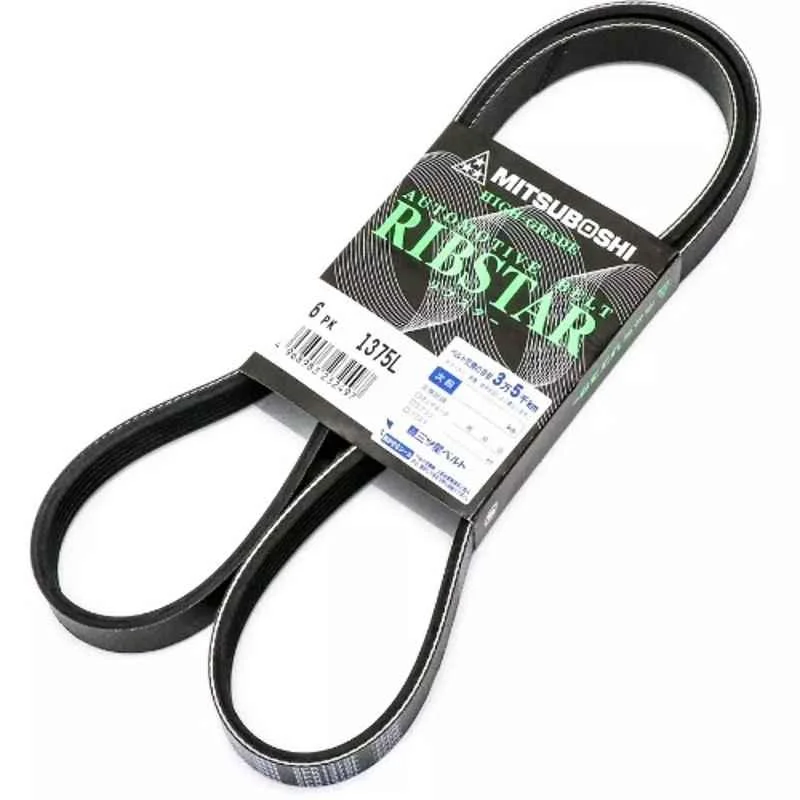 Mitsuboshi Rib Star 1375mm 6 Threaded PK-Type Belt, 6PK1375L
