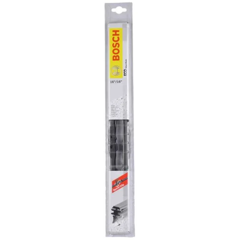 Bosch Eco 2 Pcs 16 inch Rubber Replacement Wiper Blades Set, 3397005291