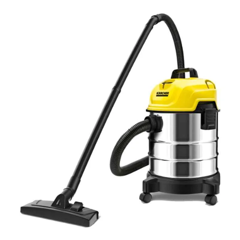 KARCHER 18 Liter Yellow Classic Kap-Multi-Purpose Cartridge Vacuum Cleaner, WD1S