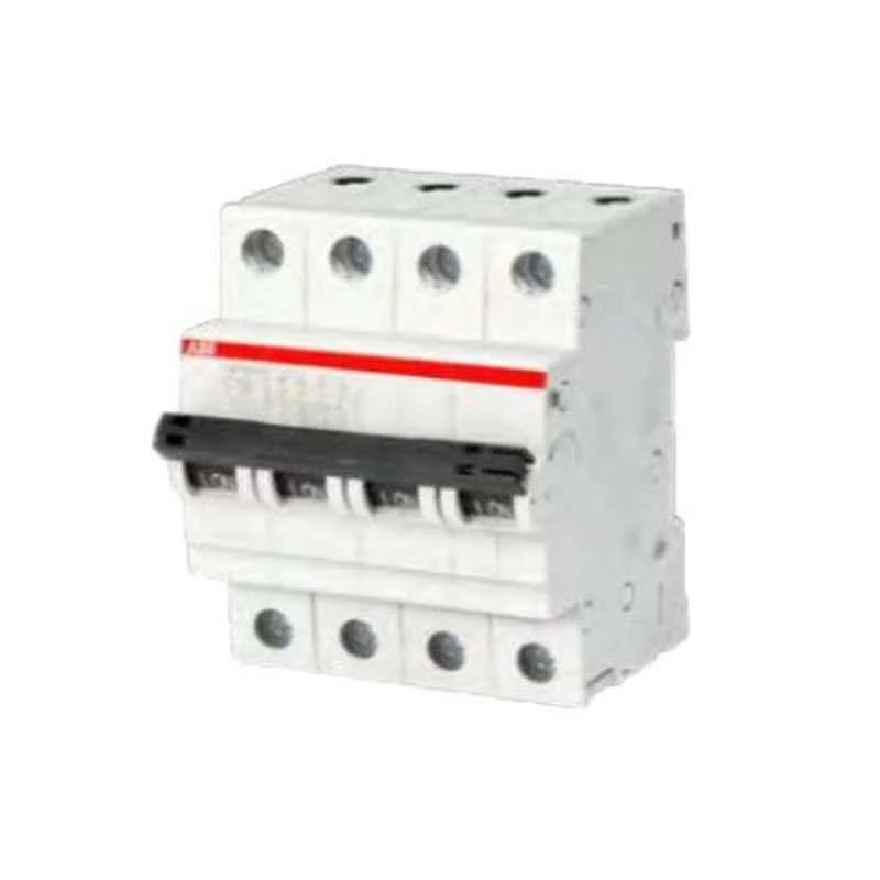 ABB SB204 M-C10 10A 10kA 4 Pole MCB, 1SYS274012R0104