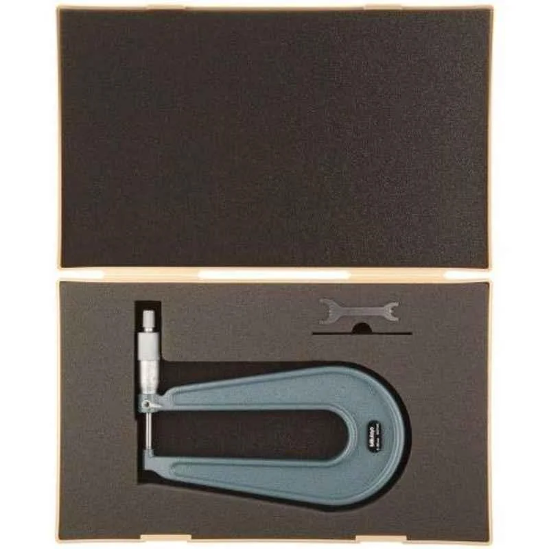 Mitutoyo 0-25mm Ratchet Stop Sheet Metal Micrometer, 118-101