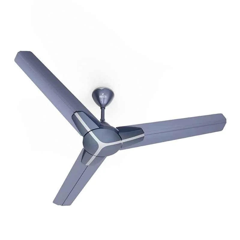 Polycab Euphoria EP02 75W 400rpm Sea Blue Silver Ceiling Fan, FCEPRST257M, Sweep: 1200 mm (Pack of 2)