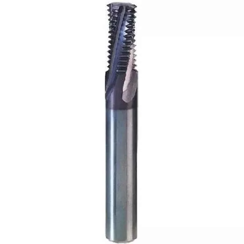 YG-1 12mm Solid Carbide TiCN Coated Thread Mill without Coolant Hole, L1311600, Overall Length: 92 mm