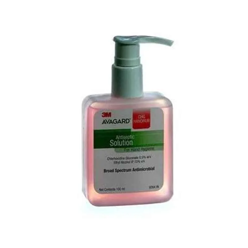 3M 100ml Avagard CHG Hand Rub with Pump