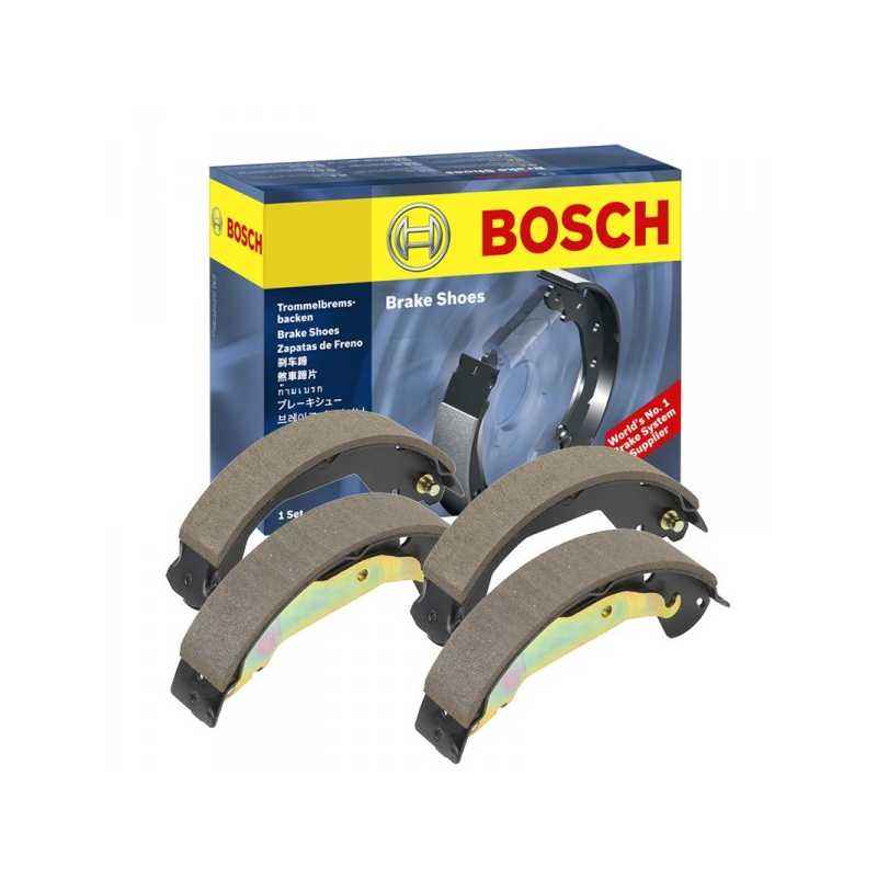 Bosch Rear Brake Shoe For Tata Nano, F002H239698F8 (Pack of 4)