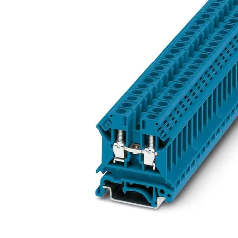 Phoenix Contact TB 6 EI BU 1000V Polyamide Feed Through Terminal Block,3246735
