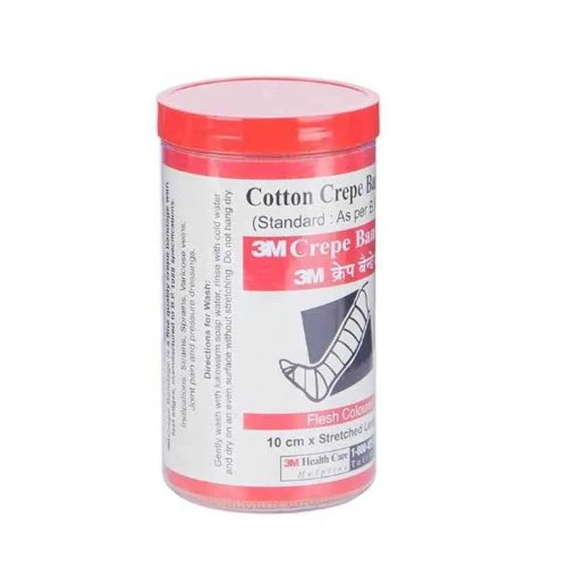 3M 10cm Elastic Cotton Crepe Bandage