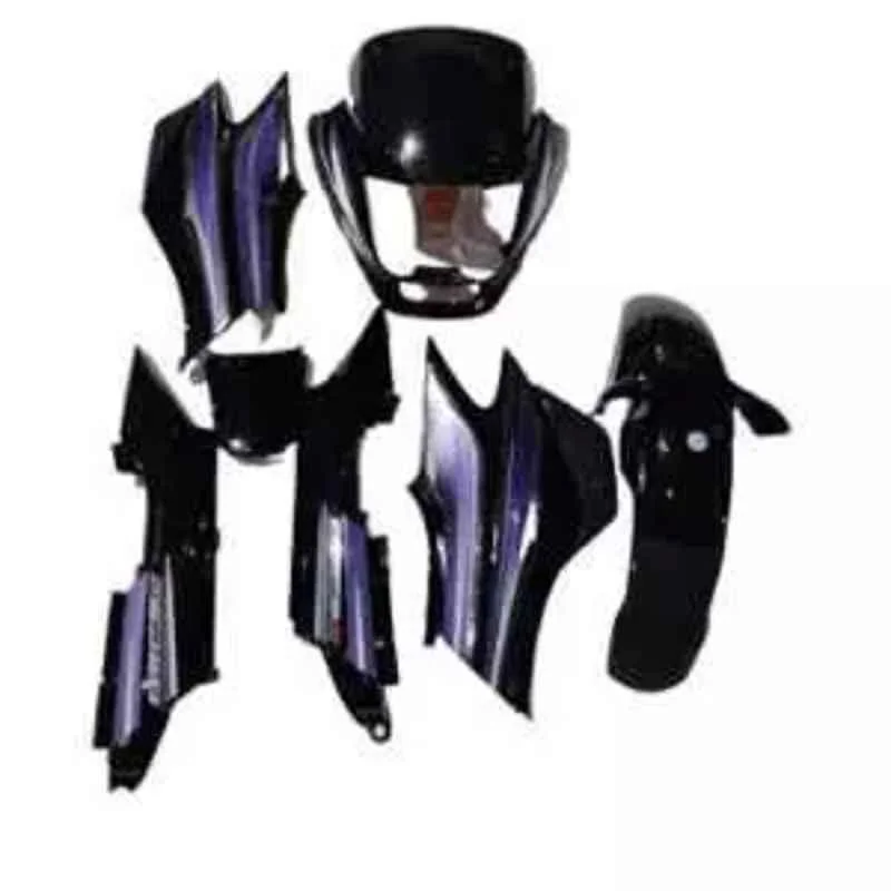Ultra Black & Blue Full Body Kit for Hero Super Splendor Ui46, ULT-XUOFHM