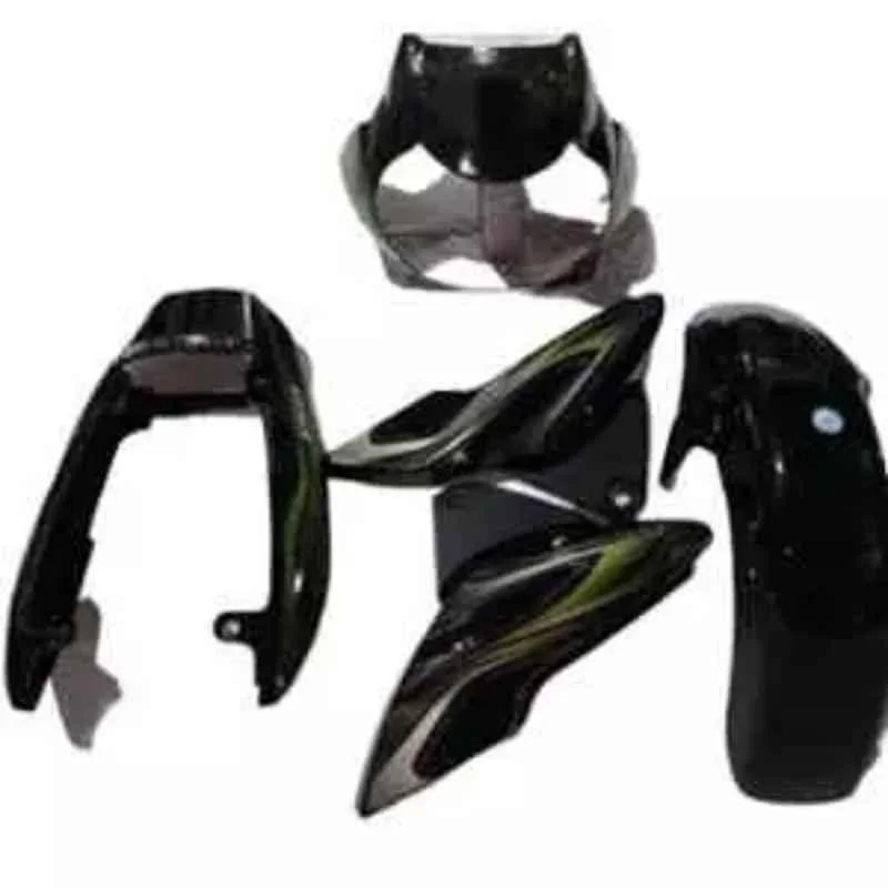 Ultra Black & Golden Full Body Kit for Bajaj Discover 150Cc Ui19, ULT-9K2ZEV
