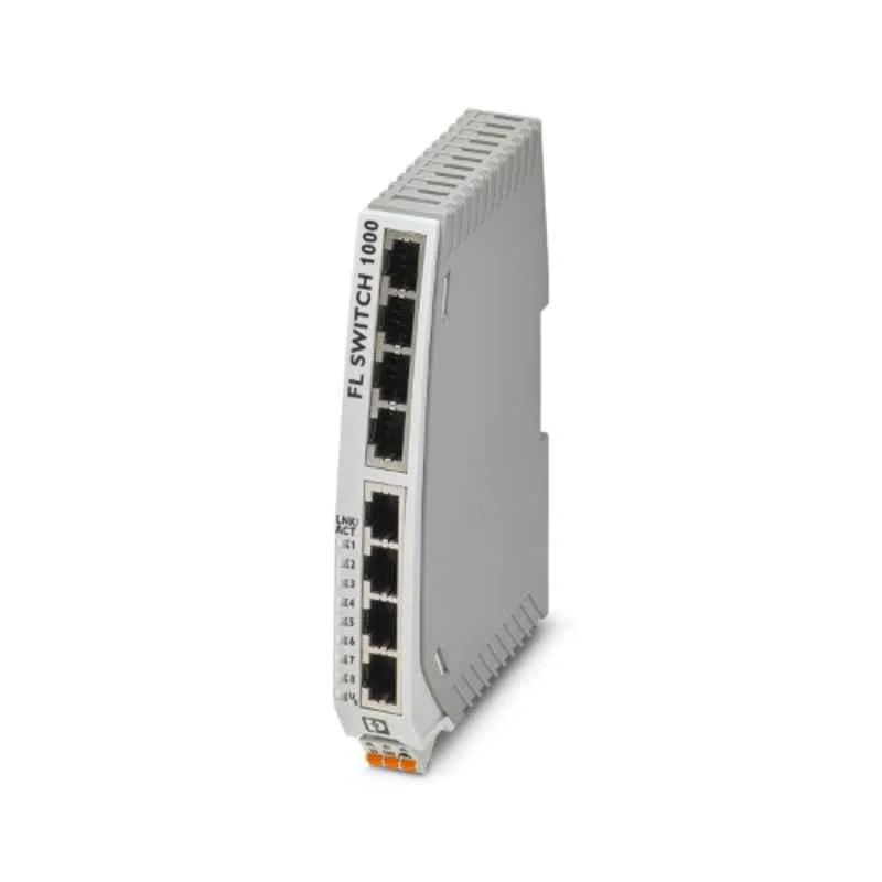 Phoenix Contact FL SWITCH 1008N 5 Ports 4.152 W Industrial Ethernet Switch, 1085256