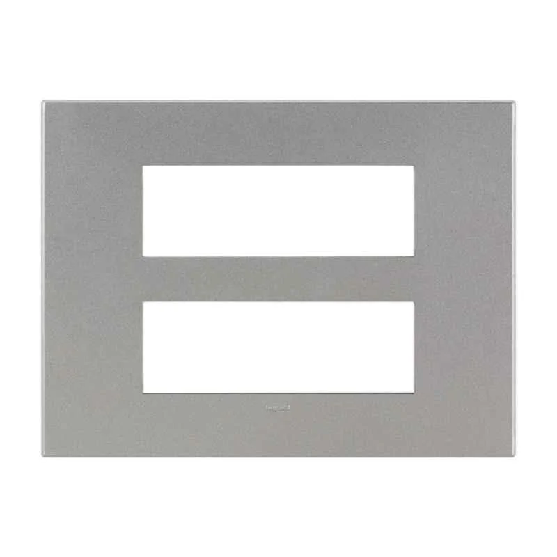 Legrand Arteor 12 Module Magnesium Cover Plate with Overmoulded Frame, 5758 18