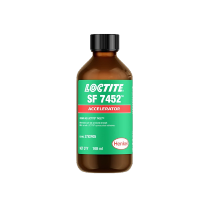 Loctite SF 7452 Instant Adhesive Accelerator 100ml, Fast Cure, Post-Application Use, No White Discoloration, Cures Excess Cyanoacrylate Adhesive