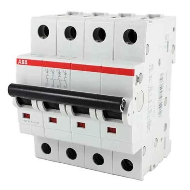 ABB SB204 M-D32 32A 10kA 4 Pole MCB, 1SYS274012R0321