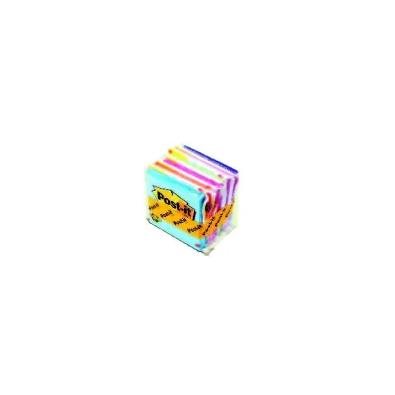 3M Post-it Colour Notes, Size: 3 x 3 Inch, 100 Sheets/Pad (Pack of 10)
