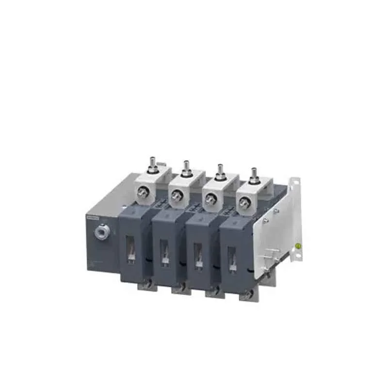 Siemens 3KJ0 630A 4 Pole Manual On Load Open Execution Changeover Switch, 3KJ0346-4AA20-0AA0